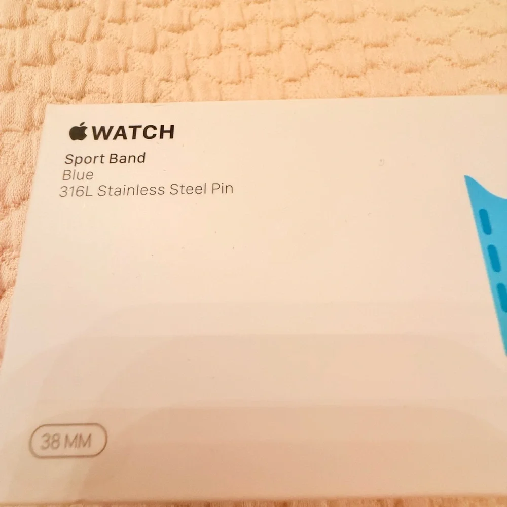 Apple Watch Sport Band in Sky Blue